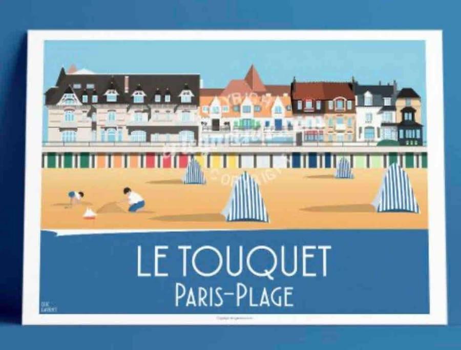 Bel Appartement En Bord De Mer Le Touquet Екстер'єр фото